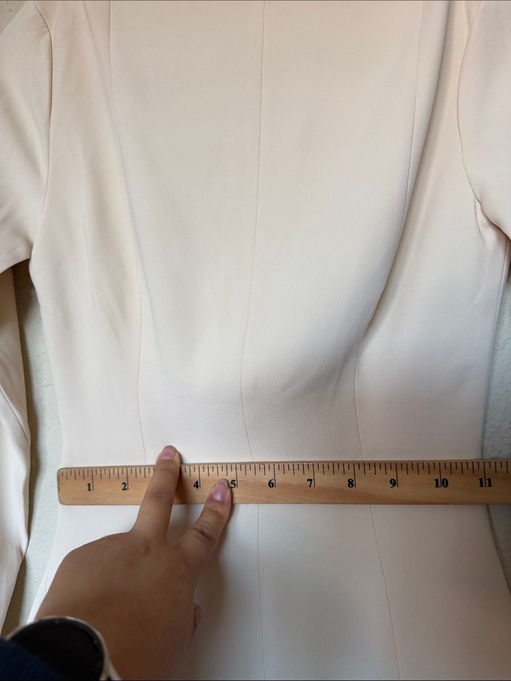 House of CB Francesca Cream Long Sleeve Dress size XS NWOT - Picture 11 of 16
